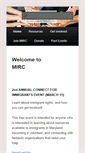 Mobile Screenshot of marylandimmigrantrightscoalition.org